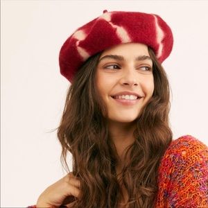 Free people rye dye beret new 🌟🌟